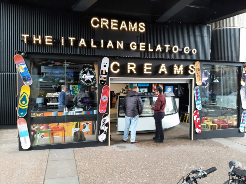 London - London Bridge - Creams Cafe | The UKs Favourite Dessert Parlour.